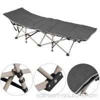 Outdoor/Indoor Portable Folding Camping Bed & Cot, grey   570188214